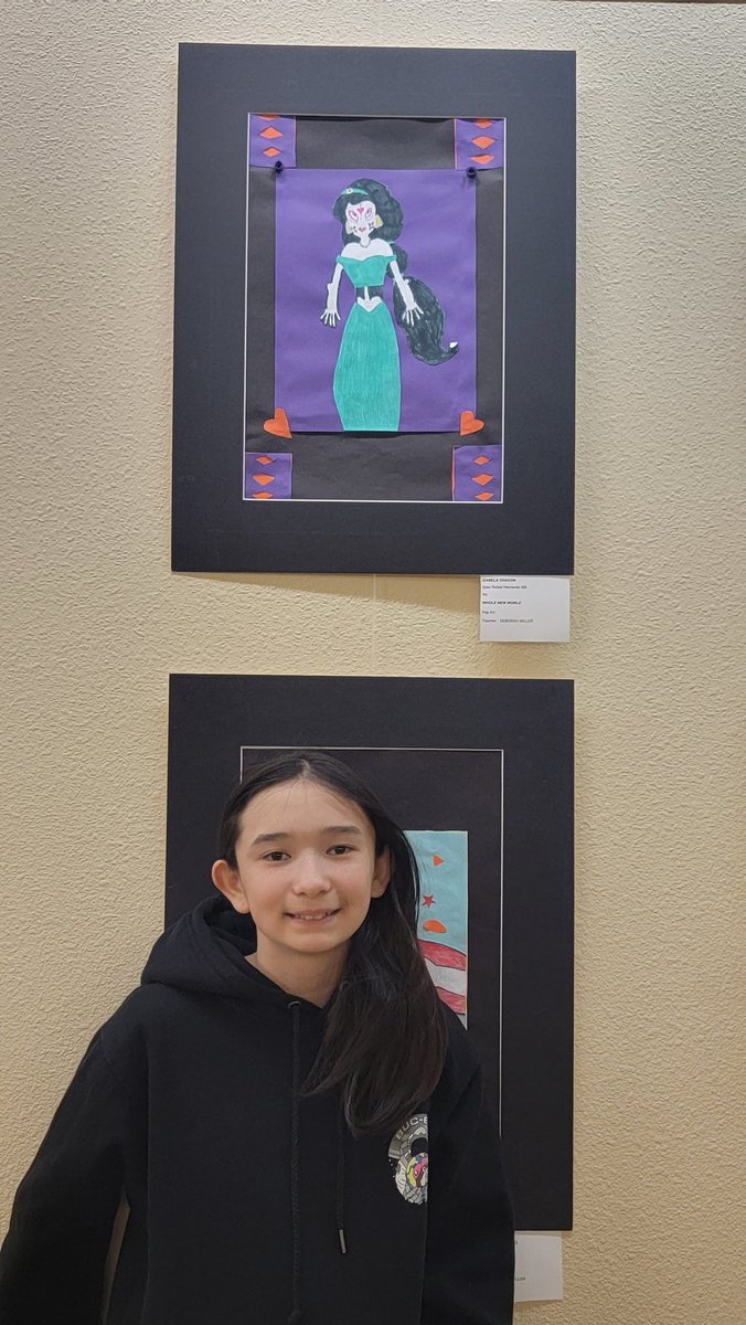 DMiller_HMS's tweet photo. Big shout out to @Hernando_MS students that participated in the First Annual Dia de Los Muertos Art Contest. There were nearly 400 entries! Congratulations to my srudent Scottrina for placing 🥉 in the the Middle School division! 🎉 https://t.co/zC0adAUXad
