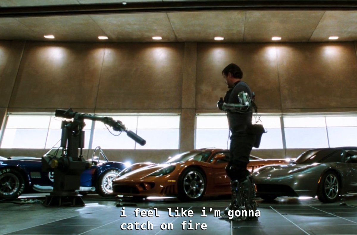 out of context tony stark tweet media