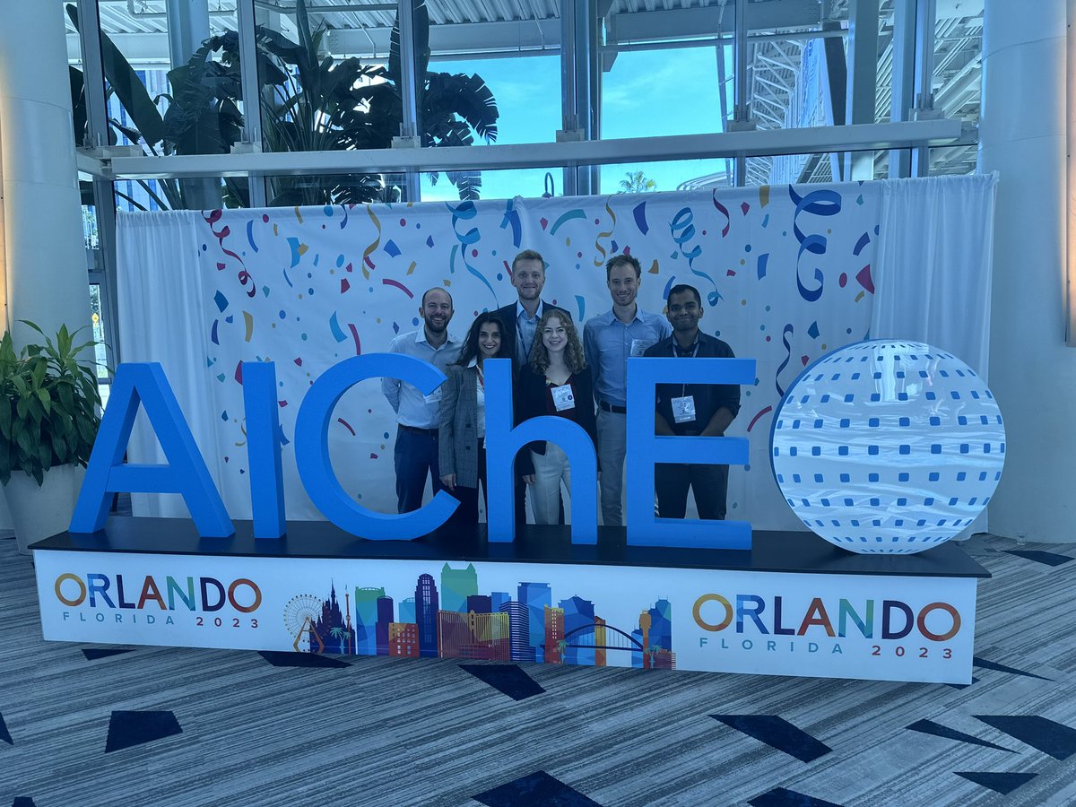 Adam Ward (@thisisadamward) on Twitter photo The Complex Porous Media group (@rosteadys) has assembled in Orlando for <a href="/ChEnected/">American Institute of Chemical Engineers (AIChE)</a> #AIChE2023 🇺🇸 ✌🏻
Looking forward to a great week of science ahead 🤓
@CarstenWedler <a href="/KleioAZervidi/">Kleio Zervidi</a> <a href="/LucyVBarton/">Lucy V Barton</a> <a href="/HassanAzzan95/">Hassan Azzan, PhD</a> <a href="/ImperialChemEng/">Imperial ChemEng</a> The Complex Porous Media group (@rosteadys) has assembled in Orlando for <a href="/ChEnected/">American Institute of Chemical Engineers (AIChE)</a> #AIChE2023 🇺🇸 ✌🏻
Looking forward to a great week of science ahead 🤓
@CarstenWedler <a href="/KleioAZervidi/">Kleio Zervidi</a> <a href="/LucyVBarton/">Lucy V Barton</a> <a href="/HassanAzzan95/">Hassan Azzan, PhD</a> <a href="/ImperialChemEng/">Imperial ChemEng</a>
