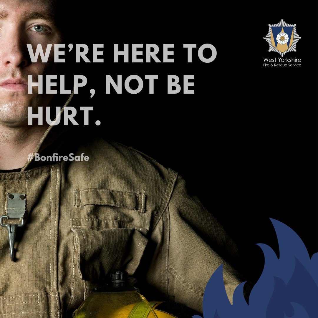 Our control room staff and firefighters are extremely busy this evening keeping West Yorkshire safe.

Help us to help you by preventing the misuse of bonfires and fireworks. Enjoy the rest of your #BonfireNight safely.
