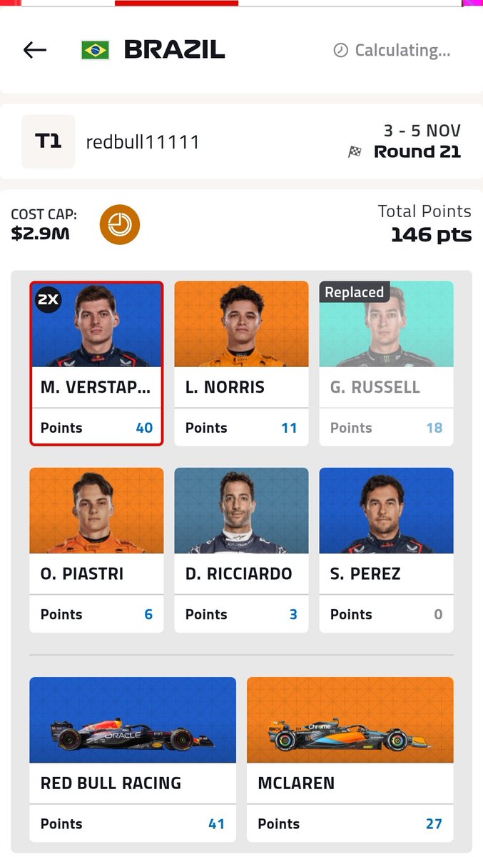 speedyfantasy's tweet photo. thank you to the McLaren and AT for fixing Oscar and Daniel car #F1Fantasy #F1 https://t.co/USIiQOYh0O