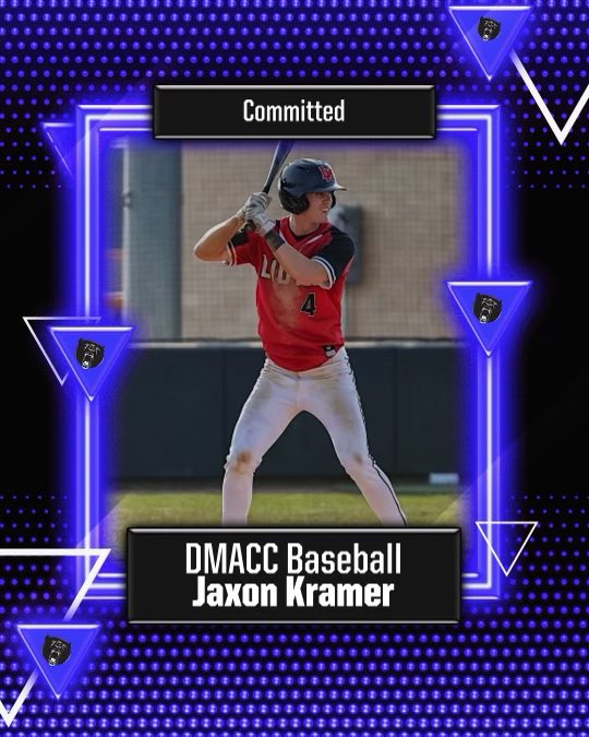 jaxon kramer (@jaxonmkramer) on Twitter photo Iβm excited to announce my commitment to Des Moines Area Community College to further my baseball career. Thanks to my family, friends, and all the coaches that have helped me along the way.π»β¬οΈ
<a href="/DMACCBaseball/">DMACC Baseball</a> <a href="/LMLionBaseball/">Linn-Mar Baseball</a> <a href="/PGIASelect/">Iowa Select Baseball</a> <a href="/iabaseball1/">IAbaseball</a> Iβm excited to announce my commitment to Des Moines Area Community College to further my baseball career. Thanks to my family, friends, and all the coaches that have helped me along the way.π»β¬οΈ
<a href="/DMACCBaseball/">DMACC Baseball</a> <a href="/LMLionBaseball/">Linn-Mar Baseball</a> <a href="/PGIASelect/">Iowa Select Baseball</a> <a href="/iabaseball1/">IAbaseball</a>