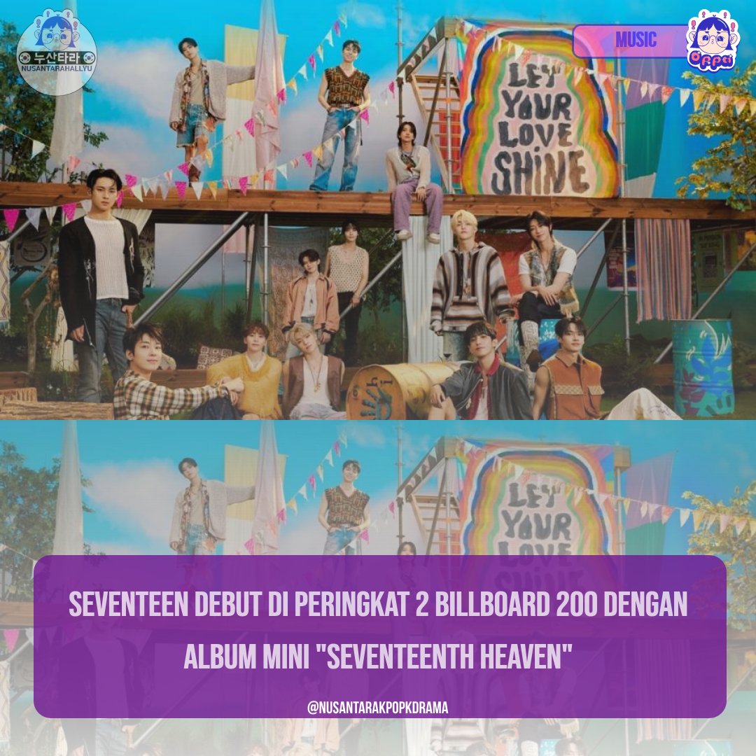 #SEVENTEEN #Kpop #Billboard200 #Top10Album #SEVENTEENTHHEAVEN #KoreanMusic #KpopSuccess #KoreanPop #KpopAchievement #KoreanPopStar #KpopGroup #KpopIdols #KoreanMusicIndustry #KpopN
✨gaeul.rdz