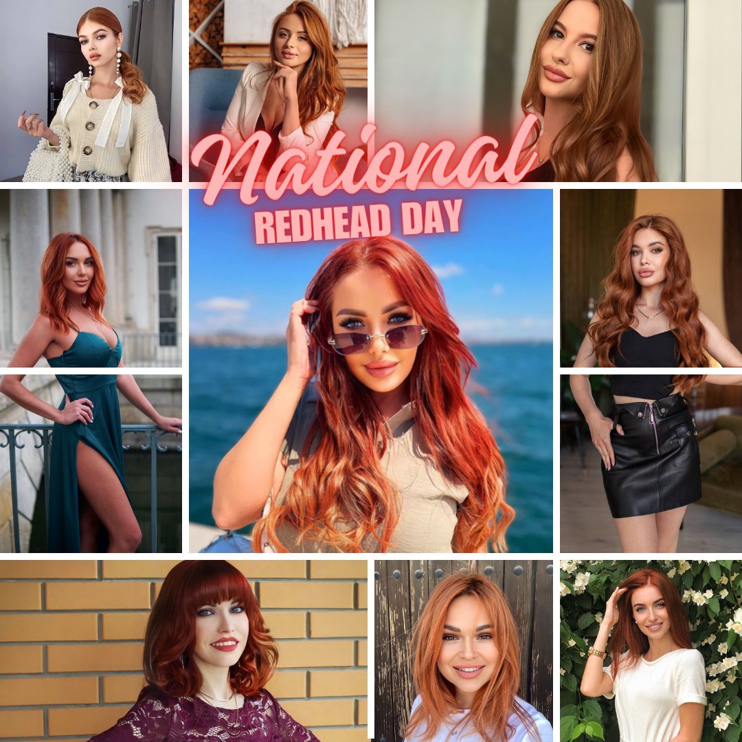 dreamsingles_'s tweet photo. Today is all about the sizzling redheads rocking their unique hair color! ๐ Happy National Red Head Day, where the flame turns heads wherever it goes! ๐ฅโค๏ธ https://t.co/Enpu4Sk1pH
#RedHotLove #NationalRedHeadDay #Internationaldating #GingerPower #RedHeadPride #Loveandhappiness https://t.co/ufgmOf5fbh