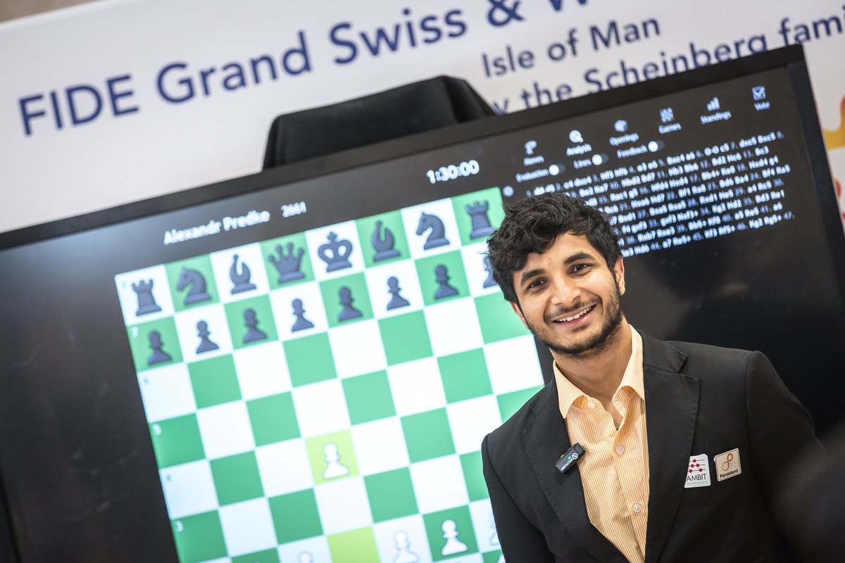 Qatar Masters 2023 R2: Alisher Suleymenov crushes Magnus Carlsen