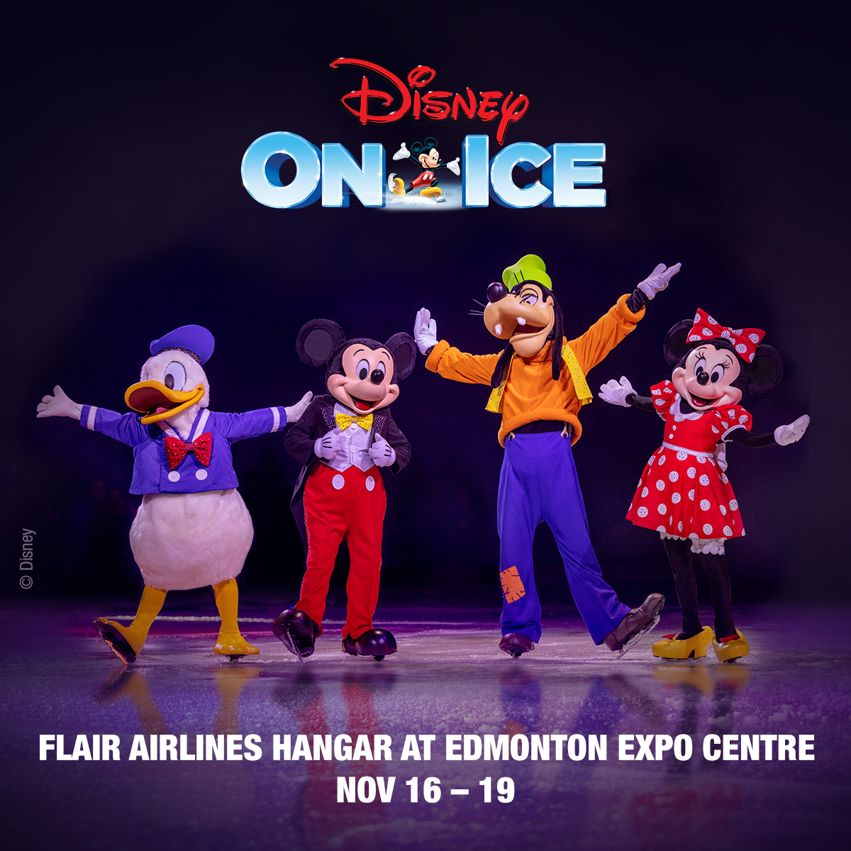 ❄️ Experience Disney On Ice presents Into the Magic! ❄️ ✨ See beloved Disney’s characters like Moana, Frozen, Coco and Beauty and the Beast and more skate through The Flair Airlines Hangar from November 16-19 💫. 🎫 Secure your seats 👉🏽bit.ly/3sIrYY7