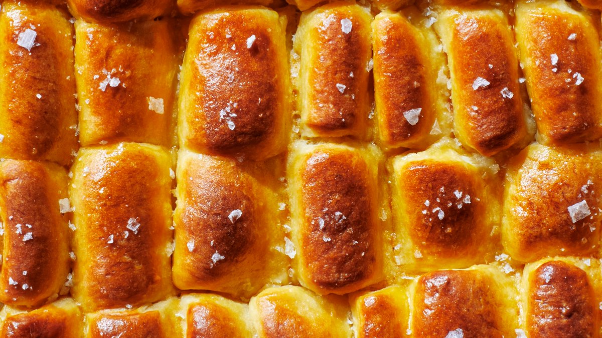 With a top coat of melted butter and a sprinkling of sea salt, these Parker House rolls are trophy-worthy. bonap.it/nOvKNhV