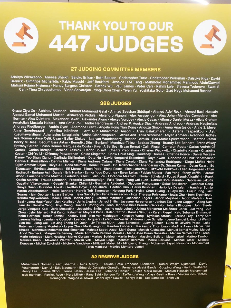 Happy to share that I served this year again as JUDGE in iGEM 2023.
Finally #iGEM2023 Done💚 congratulations to all team🏆
congratulations to <a href="/iGEM_IISERKol/">iGEM IISER Kolkata</a>  team for winning Gold this year again.
Happy to be part of team as advisor this year again.