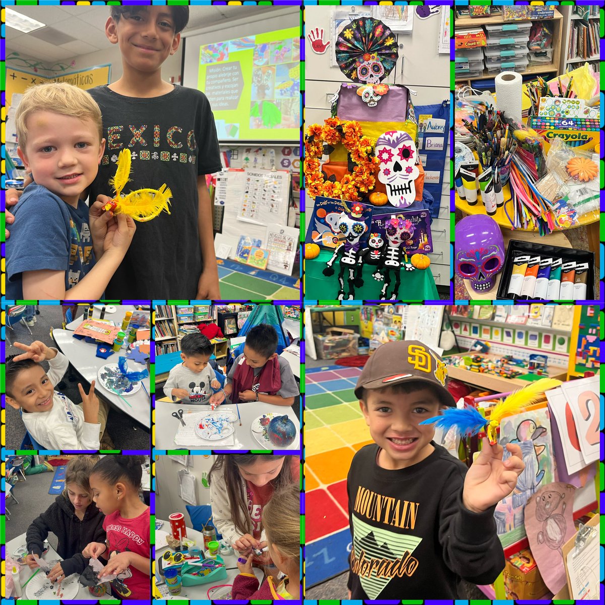 Jeannette Monroy (@maestramonroy) on Twitter photo Learning about culture and traditions… we made alebrijes (spirit animals)for #DiaDeMuertos Thank you to our middle school buddies @profe_flor for helping us create!#somoslobos #lobosunidos #youbelongCV <a href="/BostoniaGlobal/">Bostonia Global</a> <a href="/MtraRamosR/">Maestra Ramos</a> <a href="/Maestra_VRocha/">Ms. Rocha</a> <a href="/Danya_BGlobal/">Danya Villanueva</a> <a href="/CajonValleyUSD/">CajonValleyUSD</a> Learning about culture and traditions… we made alebrijes (spirit animals)for #DiaDeMuertos Thank you to our middle school buddies @profe_flor for helping us create!#somoslobos #lobosunidos #youbelongCV <a href="/BostoniaGlobal/">Bostonia Global</a> <a href="/MtraRamosR/">Maestra Ramos</a> <a href="/Maestra_VRocha/">Ms. Rocha</a> <a href="/Danya_BGlobal/">Danya Villanueva</a> <a href="/CajonValleyUSD/">CajonValleyUSD</a>