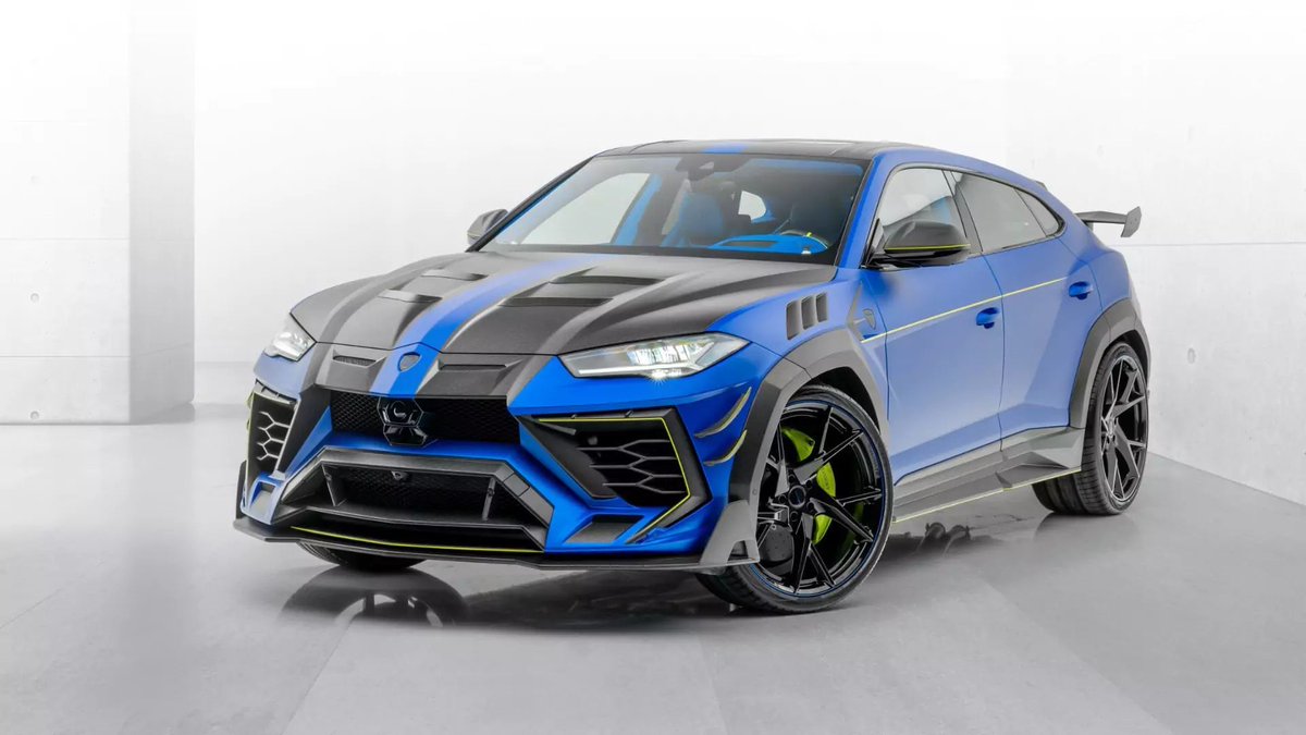 SupCarUniverse's tweet photo. Lamborghini Urus Mansory 2023? The ultimate SUV π Carbon kit, 810 hp V8, luxurious leather π A wheel masterpiece, but it's pricey: $13.4M πΈ Who can afford it? π€ #Lamborghini #UrusMansory #LuxurySUV ππ https://t.co/cNTfEGqJQl