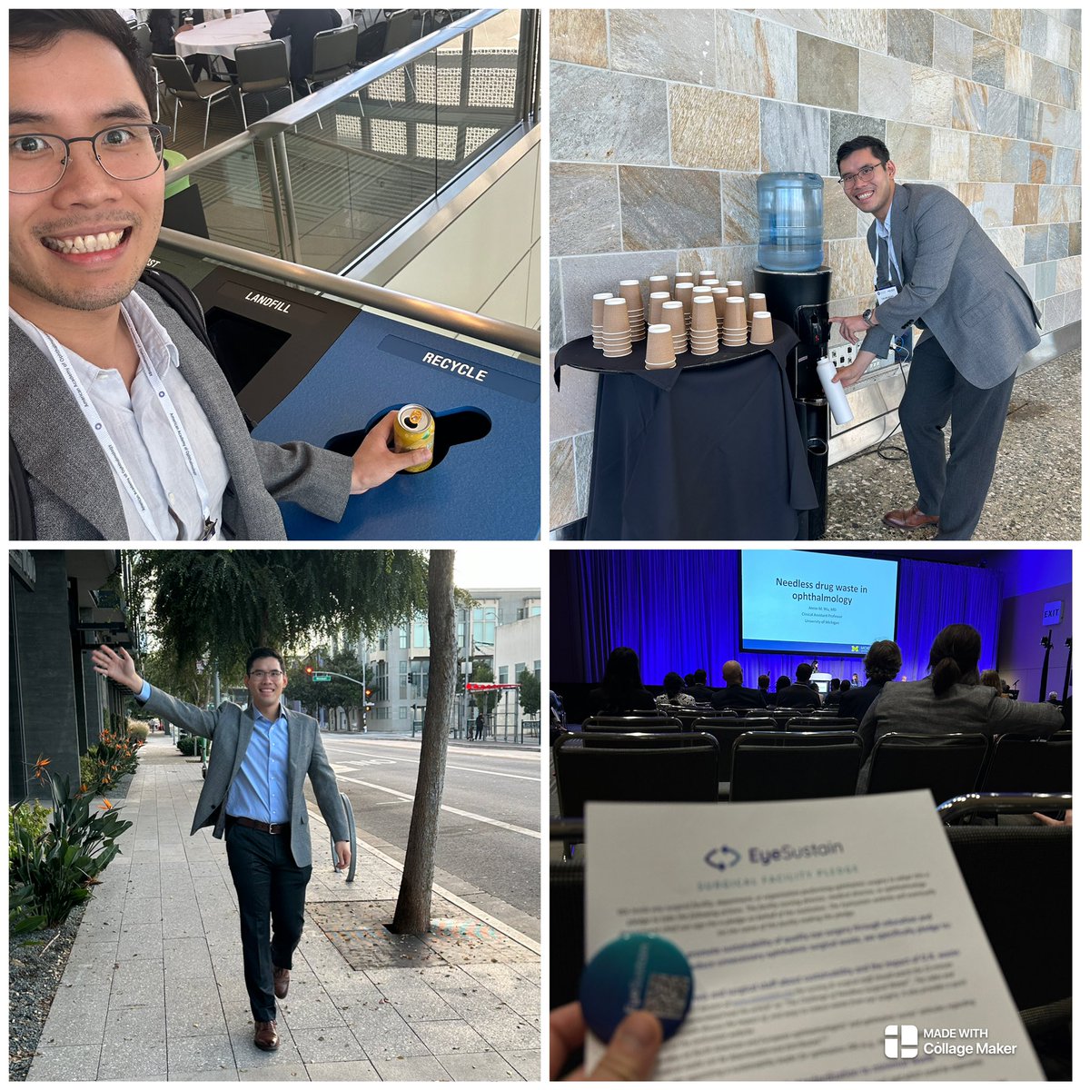 OphthomusPrime's tweet photo. Had a blast finishing the #EyeGoGreen scavenger hunt at #aao2023 ! https://t.co/lAuTMyASs4