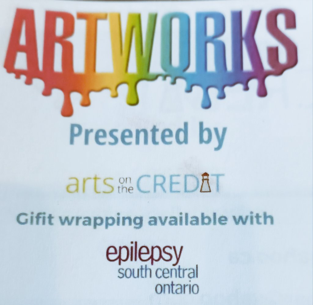 _Carly_S_'s tweet photo. Last day at the @WatersideInnPC supporting @EpilepsySCO at the ARTWORKS event presented by @artsonthecredit 💜🎁

We have socks too! 🧦 https://t.co/9QUqXHLFoq