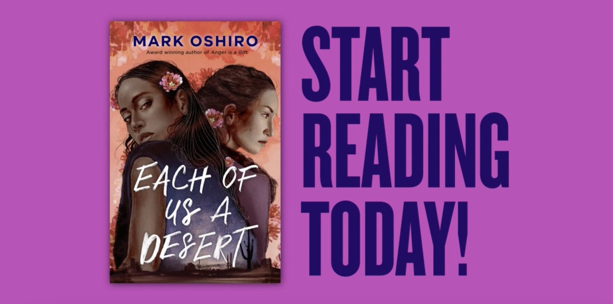 Our first Banned Book Club pick is ‘Each of Us a Desert’ by @MarkDoesStuff! Readers anywhere in the U.S. can borrow the book for free from the 'Books for All' library on SimplyE, NYPL's e-reader app. Start reading today! on.nypl.org/46TWnkX