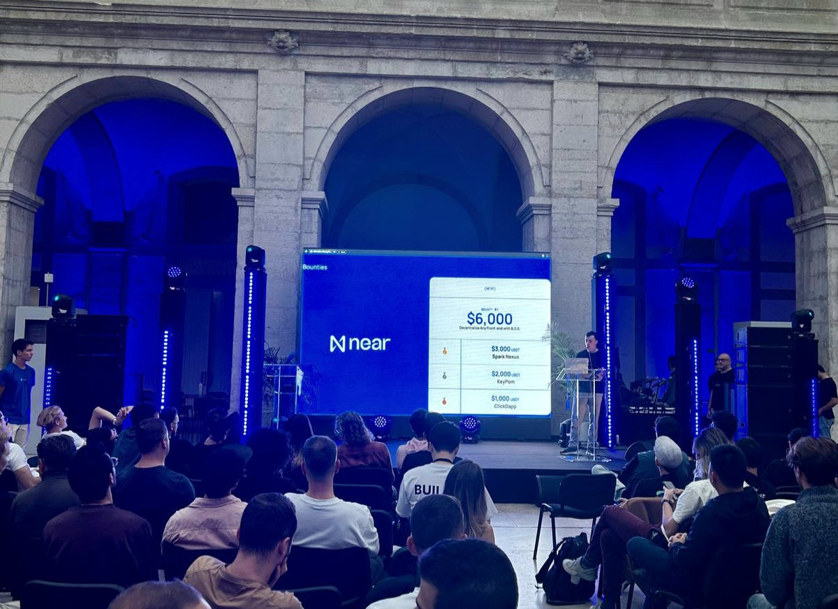 NEARDevHub's tweet photo. 🏆🎉Congratulations to the #NEAR bounty winners at @ETHLisbon 👏🇵🇹 
🧵⬇️

 #NEAR #ETHLisbon #hackathon #Lisbon https://t.co/fMjH7LAv0t