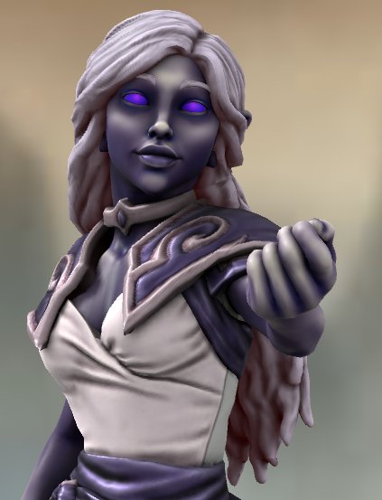 Mrs_Wiggle's tweet photo. @Doctor_Souffle Ooh, this is awesome! Thanks so much! I'll enter with my Pathfinder character, Tinuviel! I only have images from HeroForge minis and the Portrait Works app. Here she is! ❤️ Thank you so much for offering up this opportunity! https://t.co/TeBNawrXMy