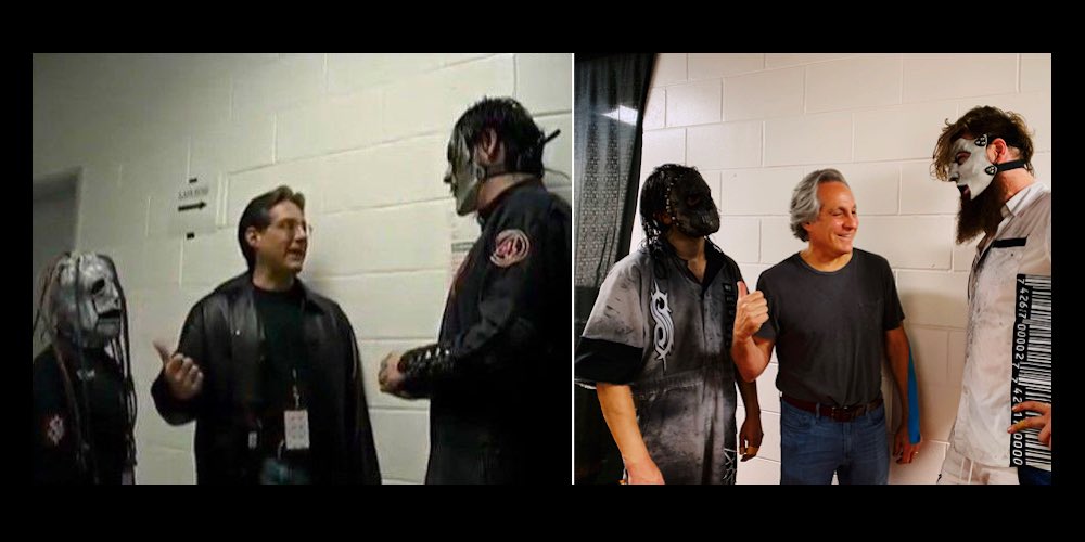 Ginomusic_'s tweet photo. idk how you fumble one of the coolest origin stories in the world, but way to go slipknot https://t.co/3dOy6tI9n3