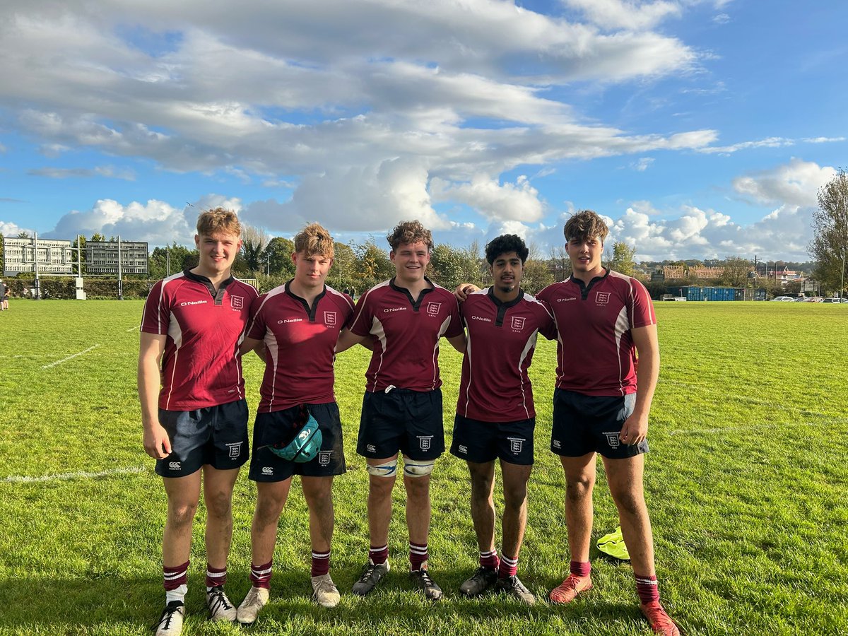 CryptPE's tweet photo. Well done to Zac, Jacob, Caleb, Kaihaan and Olly in Y13 who represented @GRFUrugby u18s today and helped the team to beat Somerset &amp; Cornwall! Great shift lads 💪🏻💪🏻🏉🏉 #cryptsport #countyrugby https://t.co/3ZRqKQGmnw