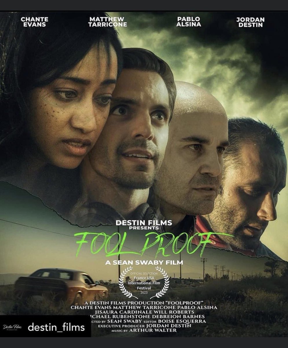 PabloAlsina's tweet image. FOOLPROOF - Sneak peek courtesy Destin Films!  Jordan Destin Matthew Tarricone Pablo Alsina #Foolproof Contact @JordanDestin for more info.