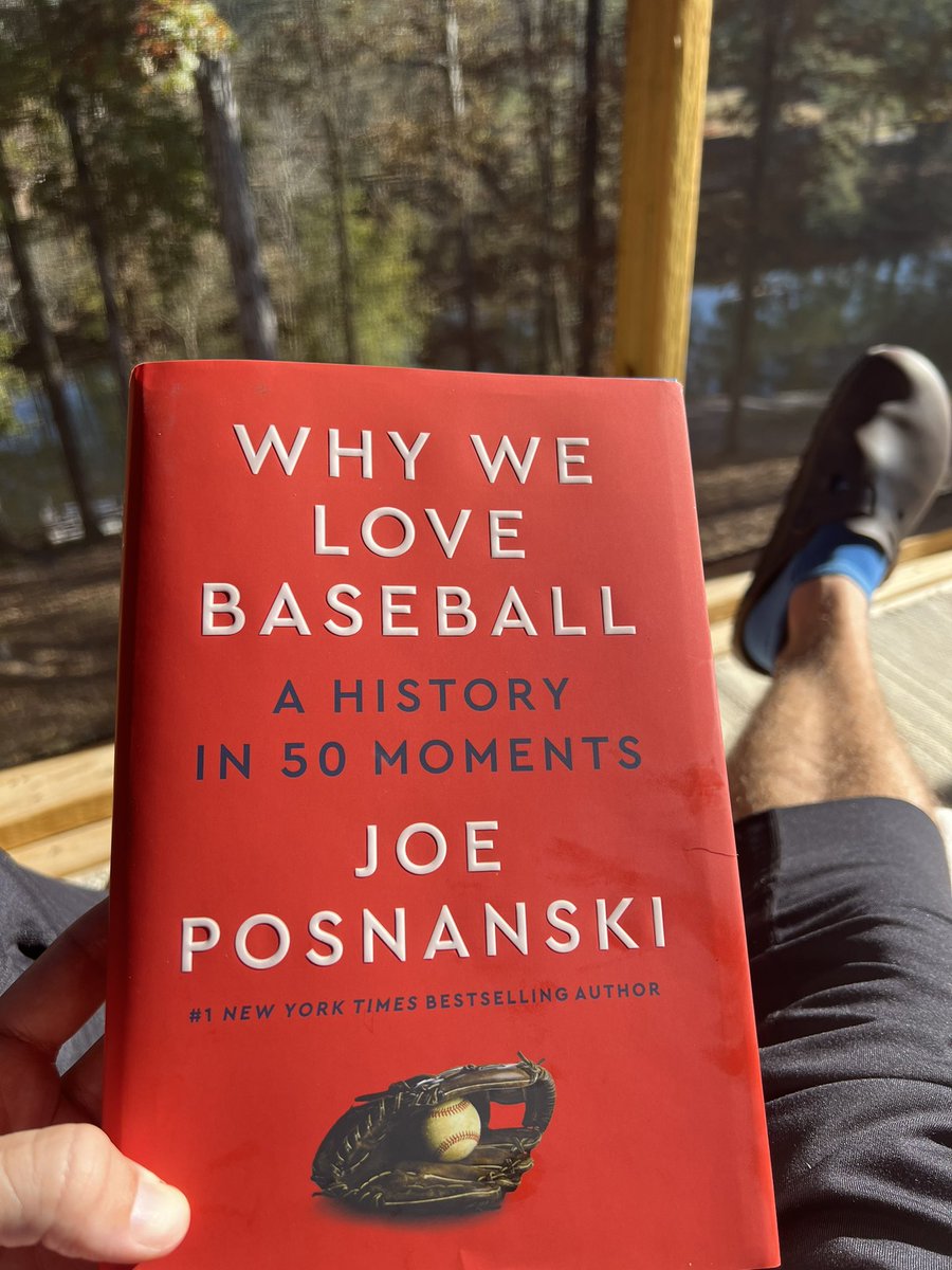 Currently reading this and wishing baseball season would hurry up and get here again @JPosnanski