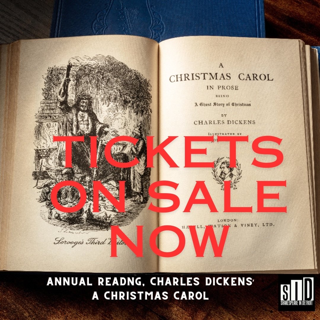 ShakesintheD's tweet photo. Get your tickets for next month's annual reading of A Christmas Carol. Available NOW! 

We hope to see you there!

December 16 | 7:30 PM | Marygrove, Chapel | $30 with complimentary champagne &amp; dessert

https://t.co/MLOYkRMPcH https://t.co/HPKIyKIHsX