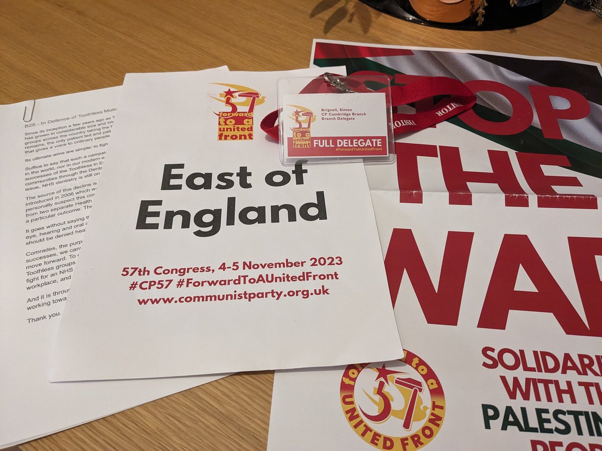 SimonBrignell's tweet photo. Home now but what a weekend at @CPBritain Congress!
A few spicy debates and good chat with comrades old and new. Incredible experience, occasionally mentally exhausting. Thank God there was a bar π»
#CP57 #ForwardToAUnitedFront https://t.co/KHS0HBs7gv