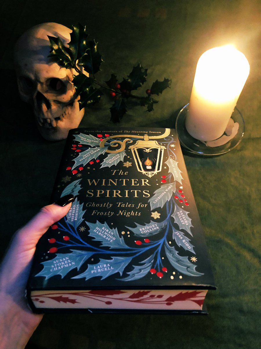 🕯️It’s the perfect spooky night to be scared out of my wits by #TheWinterSpirits - 12 gothic & ghostly tales from mesmerising storytellers 📖