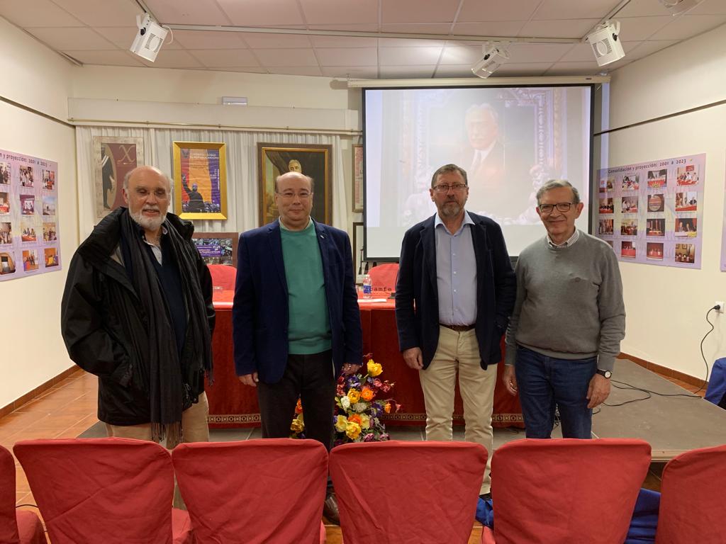 Con motivo del 30 aniversario del Patronato Niceto Alcalá-Zamora, nuestra Asociación fue invitada por Francisco Durán Alcalá. Los responsables de  <a href="/FCEVBI/">Fundación Blasco Ibáñez</a> , #FundaciónMaxAub y <a href="/CasaMuseoZJRJ/">Casa Museo Zenobia-Juan Ramón Jiménez</a> fueron nuestros representantes.
Gracias por la invitación!
#AlcaláZamora