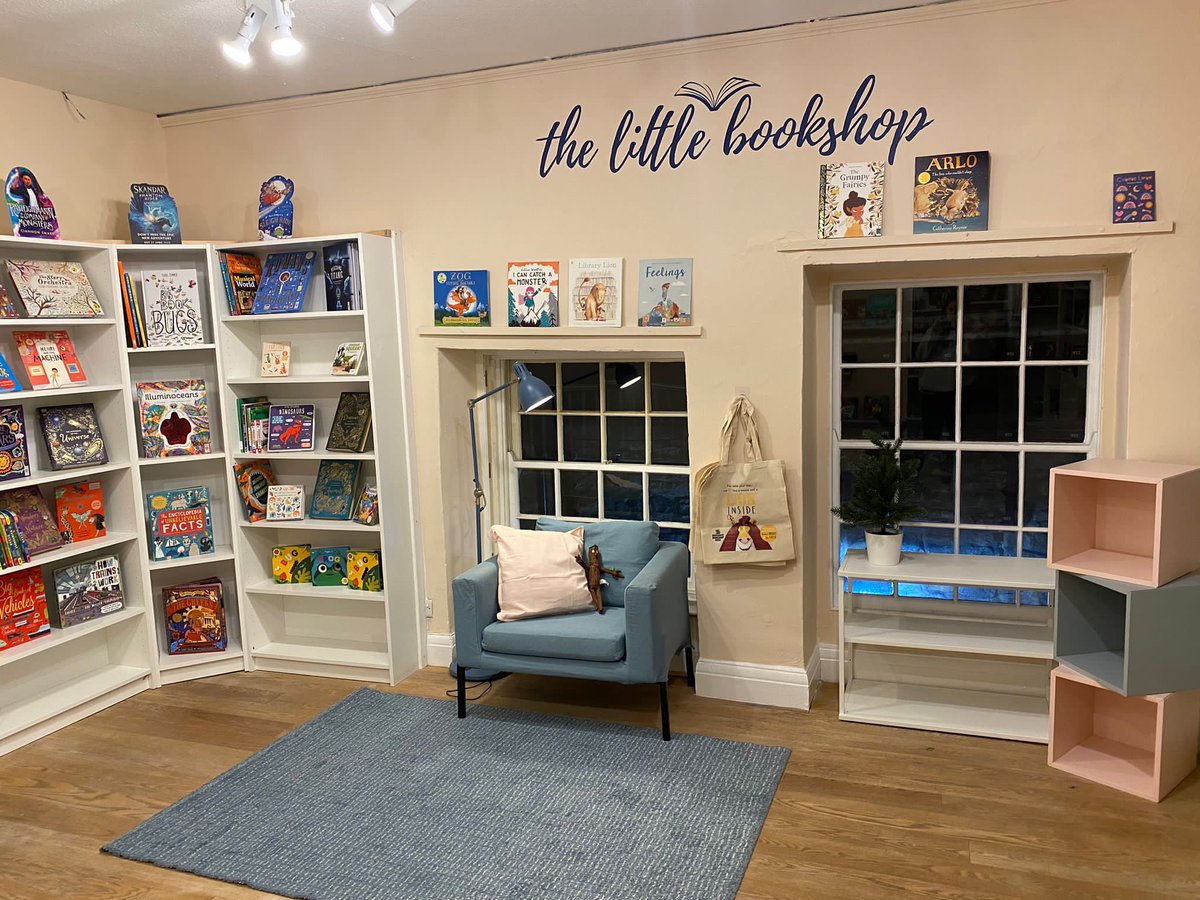 We are so proud of our lovely new #Skipton bookshop and very appreciative of all the community support. #ItsbeginningtolookalotlikeChristmas