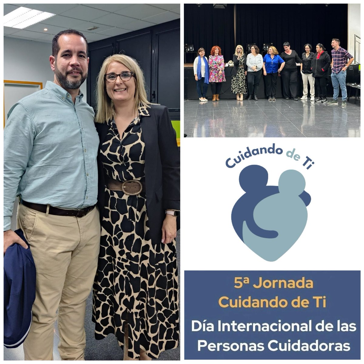Preciosa tarde ayer en la V Jornada Cuidando de Ti.
Es un placer compartir espacio con Sara y el equipazo de <a href="/cuidandodeti1/">Cuidando de Ti. Asociación de Cuidadores SB</a>, por el amor que le ponen a todo lo que hacen.
Una asociación implescindible para avanzar poniendo a las personas en el centro.
#PersonasCuidadoras
#SantBoi
