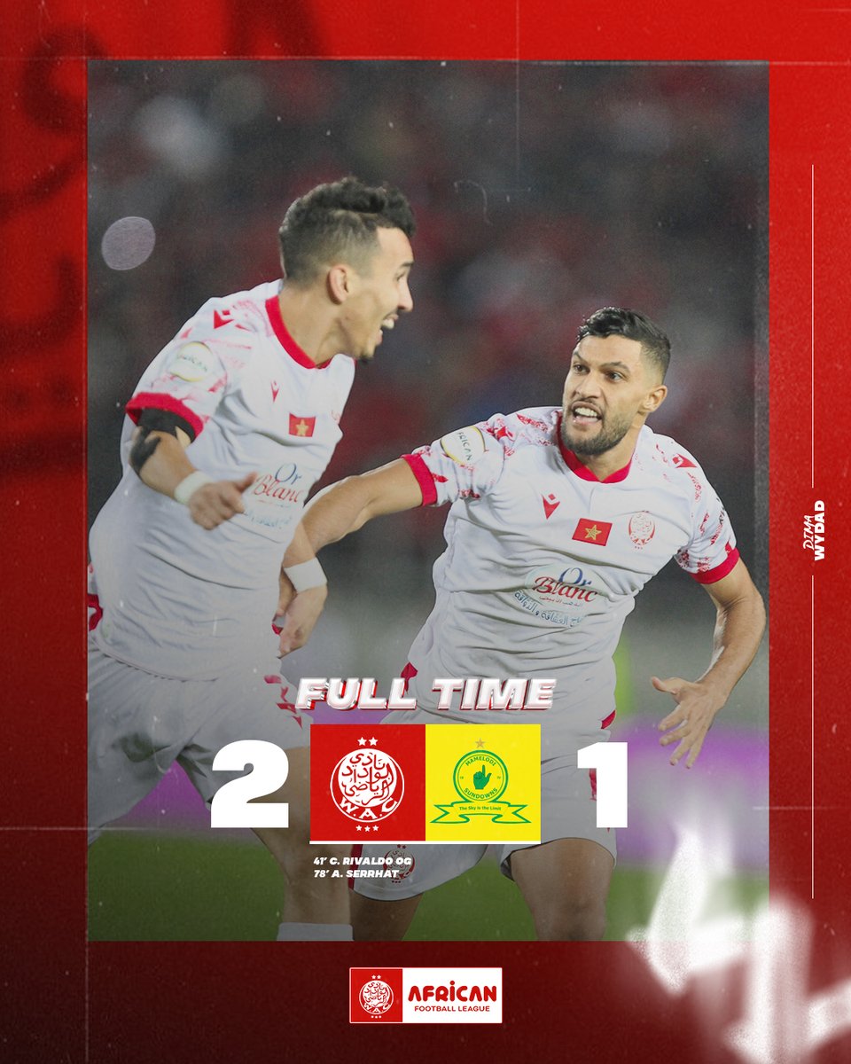 WACofficiel's tweet photo. Victory Sealed at Full-Time πͺ
#DimaWydad #AFL https://t.co/QruWhxqKr4