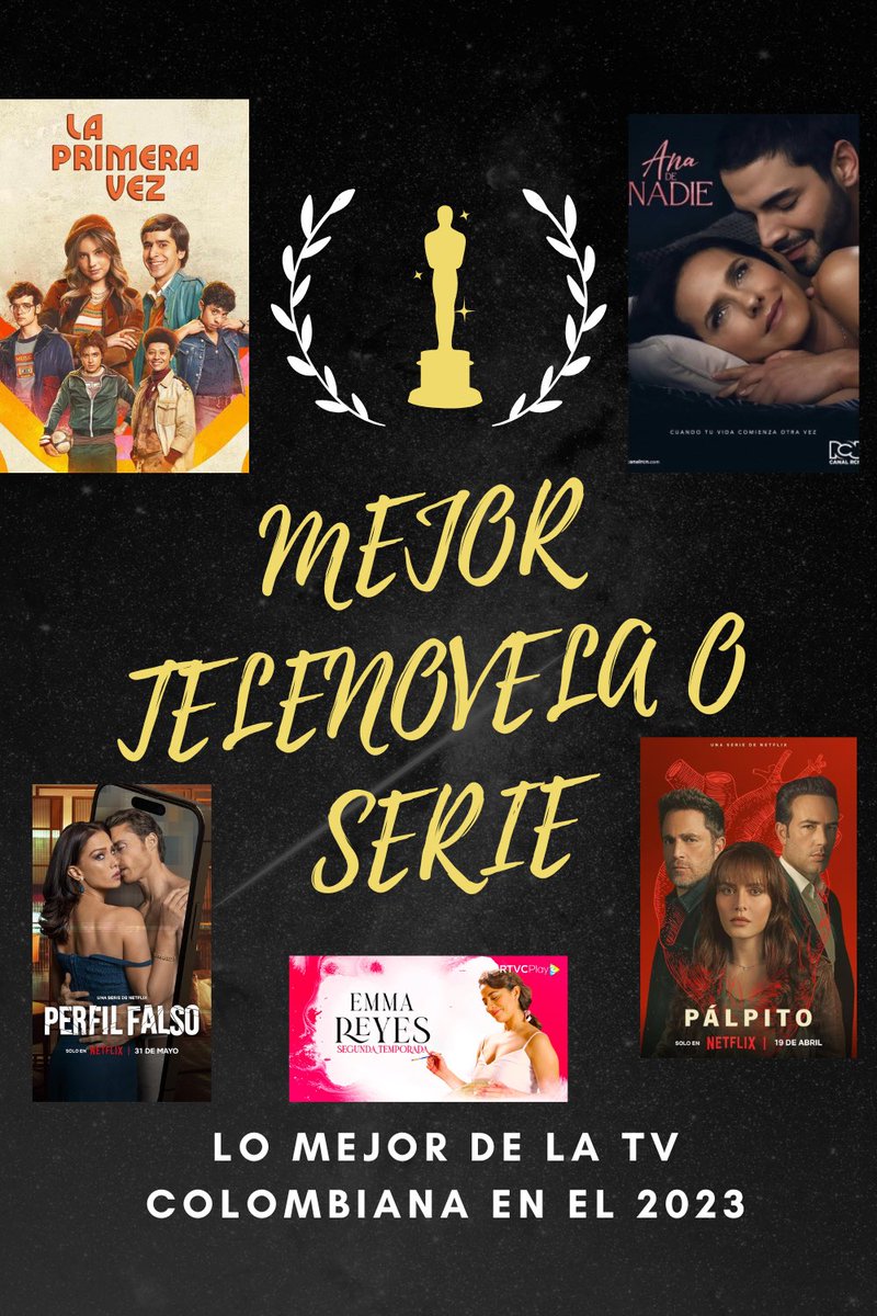 NuestroBlog2's tweet photo. Puedes votar por tus favoritos en los #Premiosnuestroblog en la categoría #MejorTelenovelaOSerie estos son los nominados: #PerfilFalso #AnaDeNadie #LaPrimeraVez #Palpito2 #EmmaReyes VOTA POR TU FAVORITA EN EL LINK:
https://t.co/E6nwDsGaxW https://t.co/6foGd3iZYV