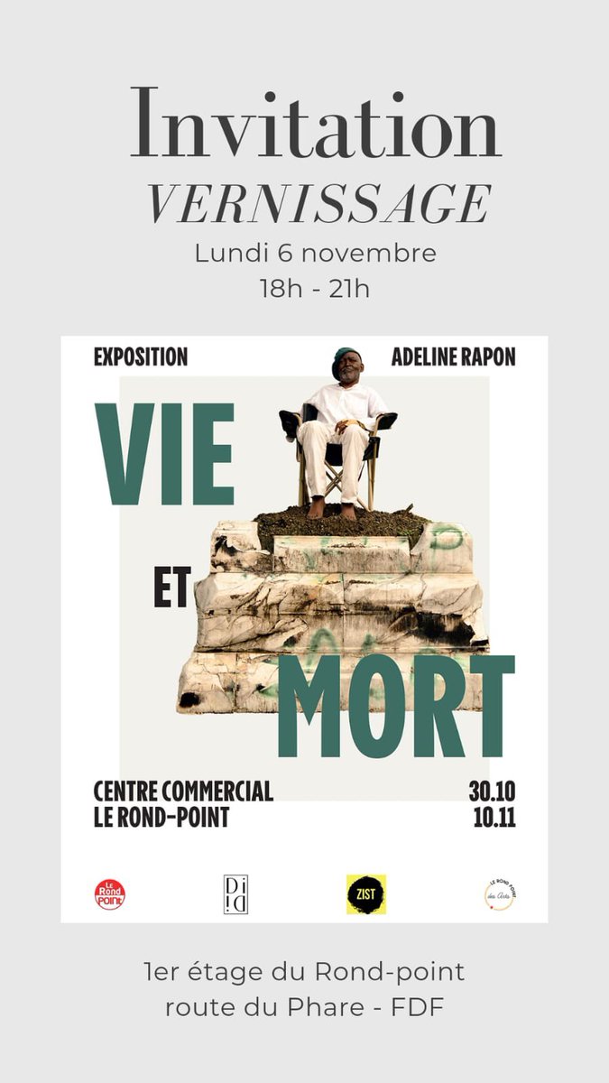 Demain soir vernissage de l’expostion d’Adeline Rapon « Vie et Mort » pour parler et échanger autour des images en bonne compagnie.