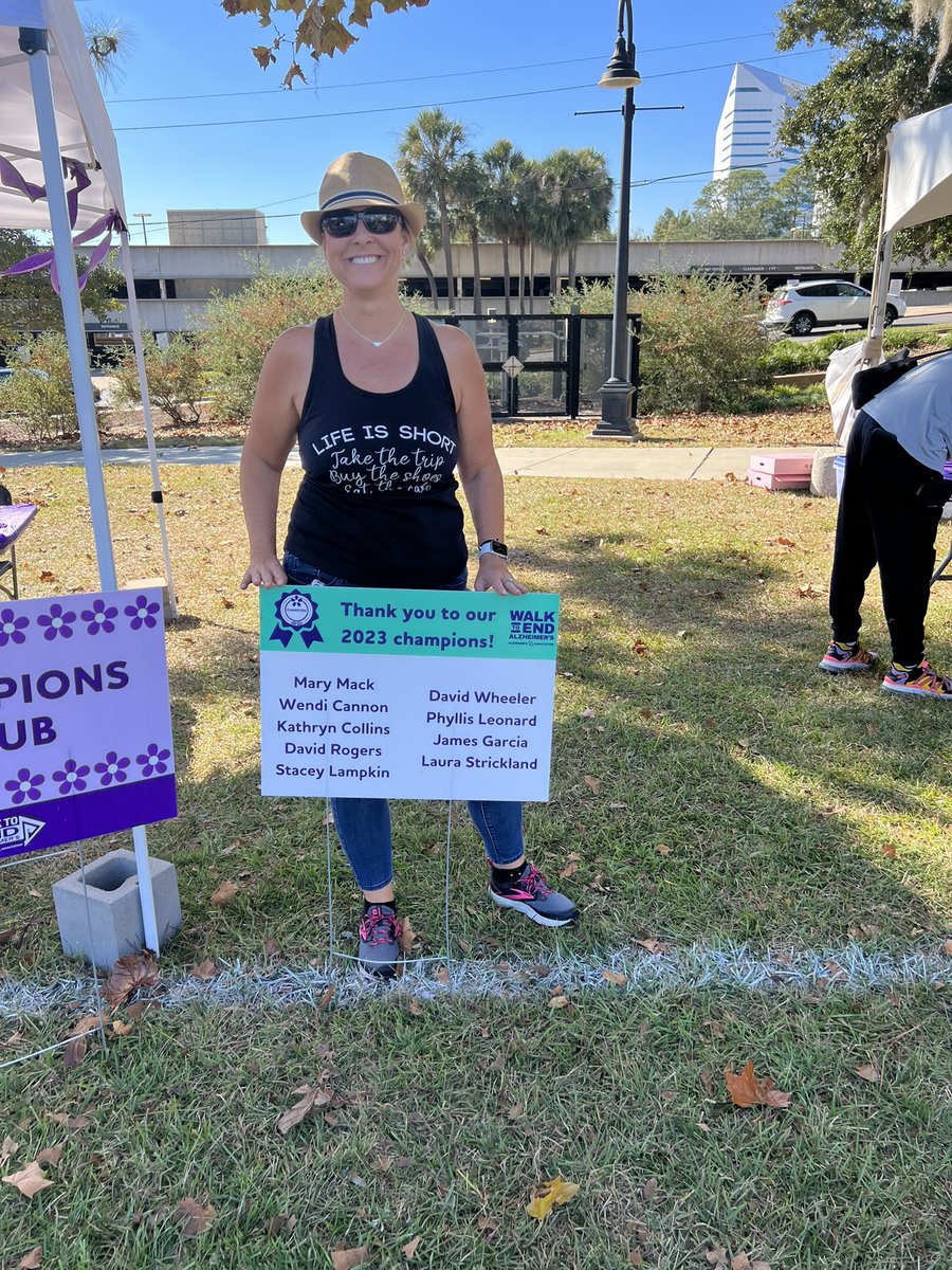 wendicannon's tweet image. Beautiful day to #WalktoEndAlz.