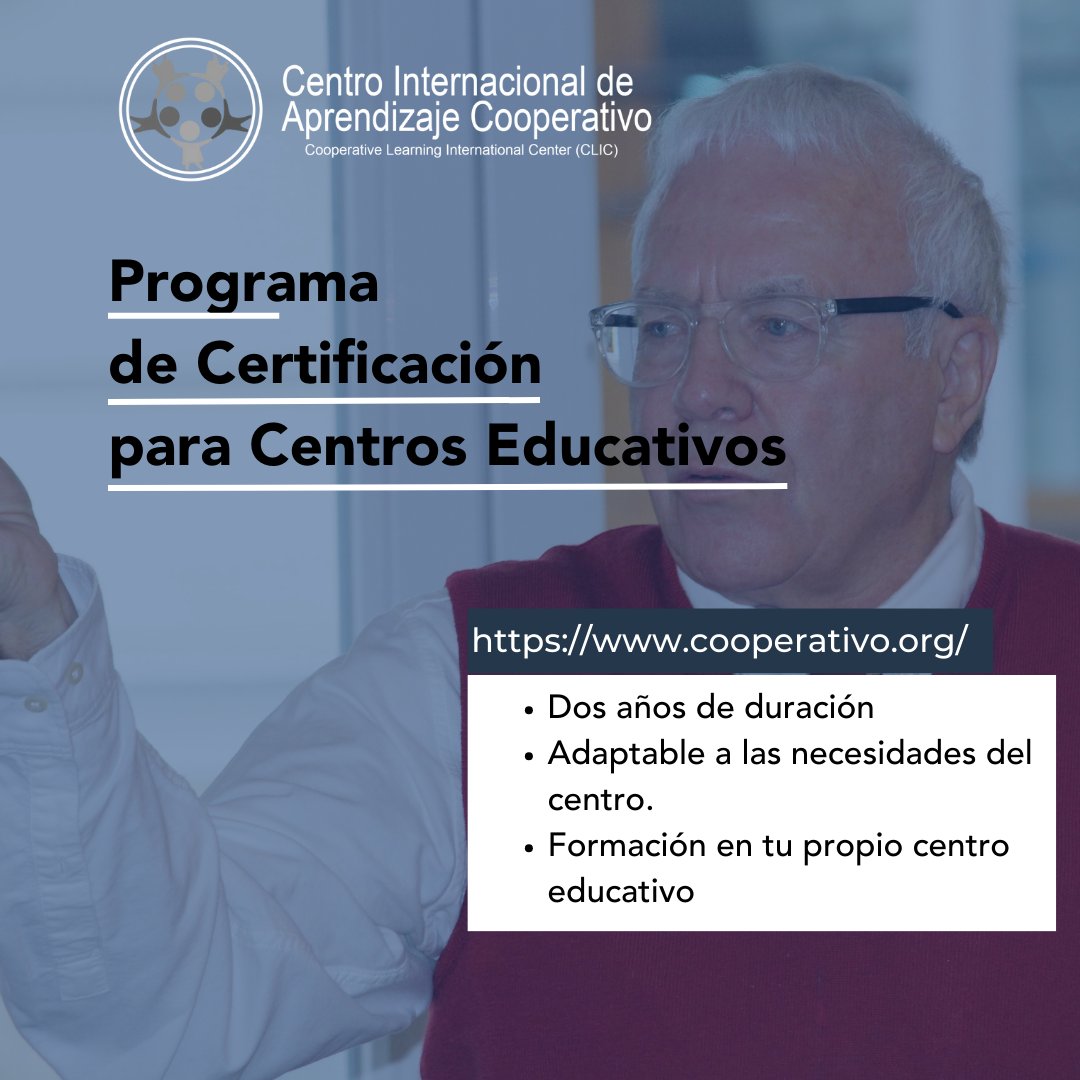 ⁣Certificación  Centros Educativos
🔍 Beneficios:⁣
1️⃣ Destácate en educación cooperativa.⁣
2️⃣ Accede a recursos y formaciones exclusivas.⁣
3️⃣ Conéctate con una comunidad global de innovadores educativos.⁣
⁣
#CertificaciónCooperativa #aprendizajecooperativo #TuinnovasBilbao
