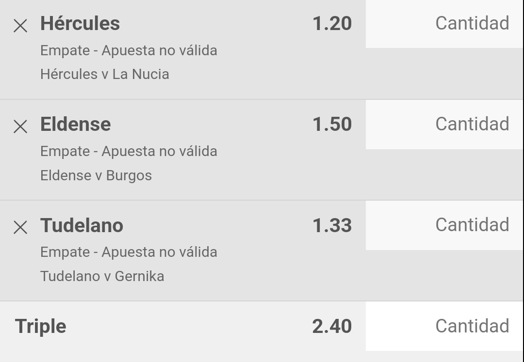 StudioBets's tweet image. Vamos con esta combinada está noche(solo nos falta el Eldense y va ganando)