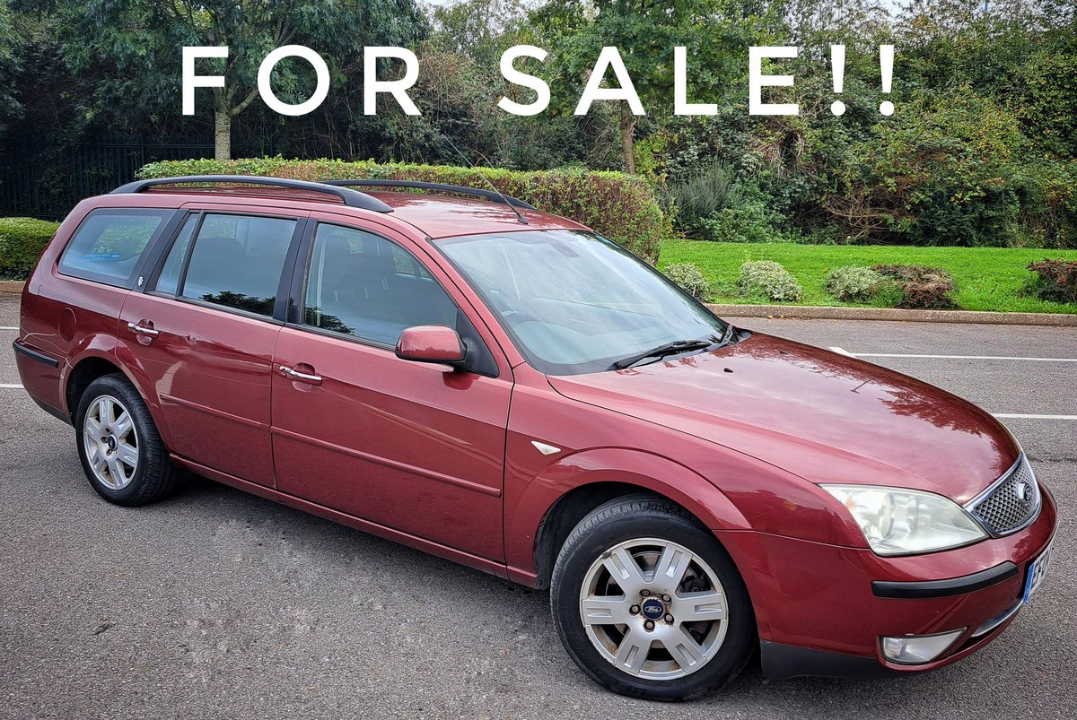 A cracking work horse with plenty of life left in the old girl! 2003 Ford UK Mondeo Ghia (amazing spec) 2.0 Diesel, 103k miles, 12 months MOT and a fresh service. £1,650!