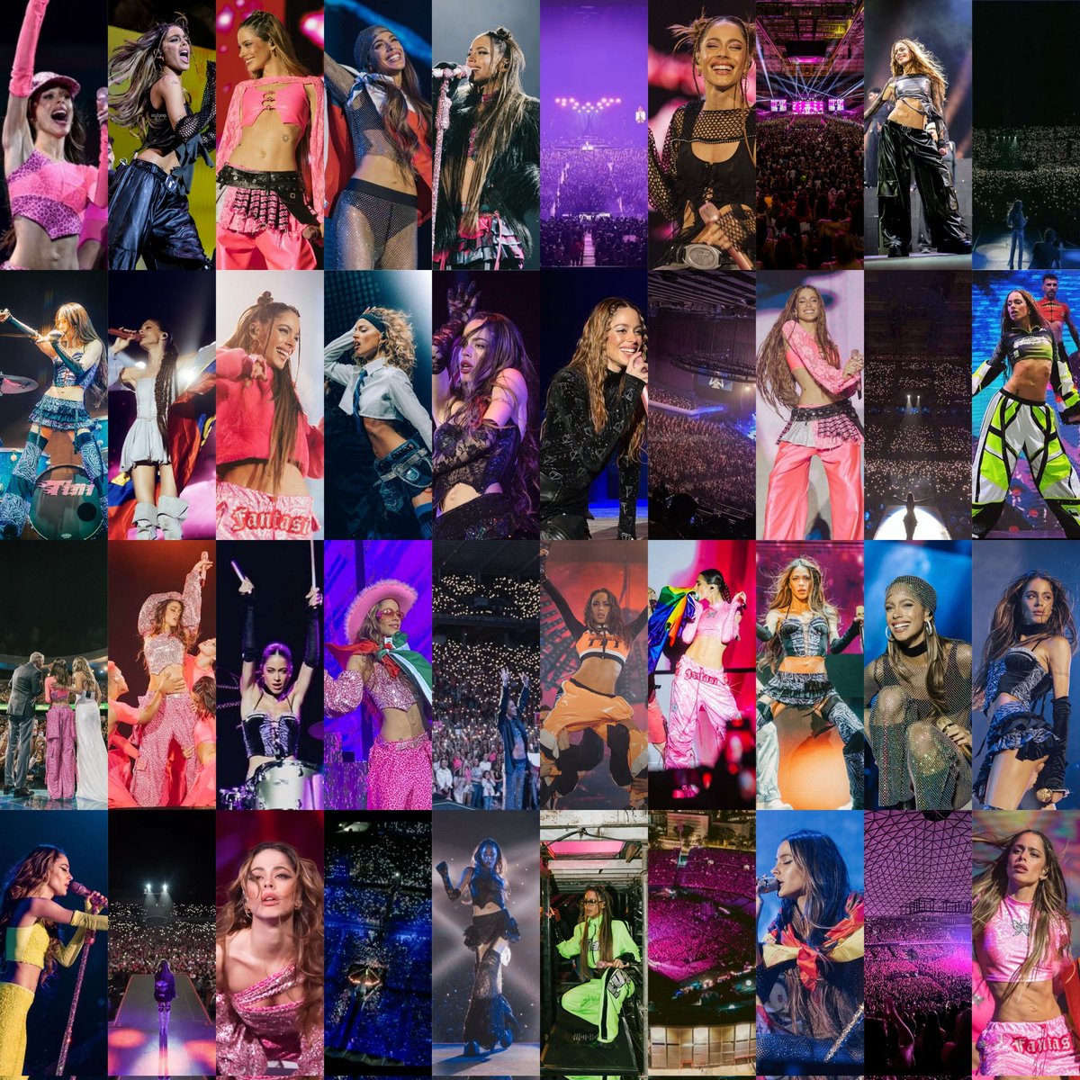Después de 1 año y medio, 59 shows y una asistencia de 1 MILLÓN de personas, el "TINI Tour" llega a su fin el día de hoy en Los Angeles, US 🇺🇸