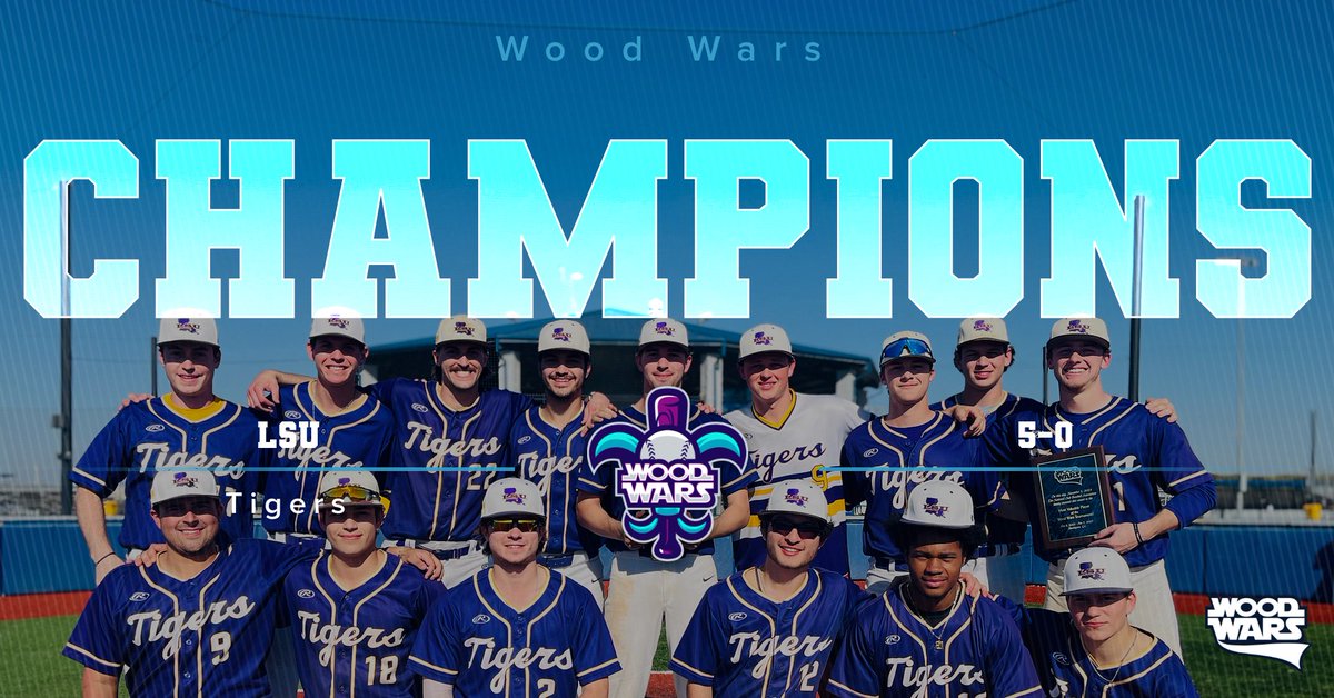 🏆CHAMPIONS🏆

Congratulations to the <a href="/LSUBaseballClub/">LSU Club Baseball</a>! They are your 2023 <a href="/The_NCBA/">ken</a> <a href="/Wood_Wars/">Wood Wars</a> Tournament Champions! MVP honors go to Riley Harwell (C).