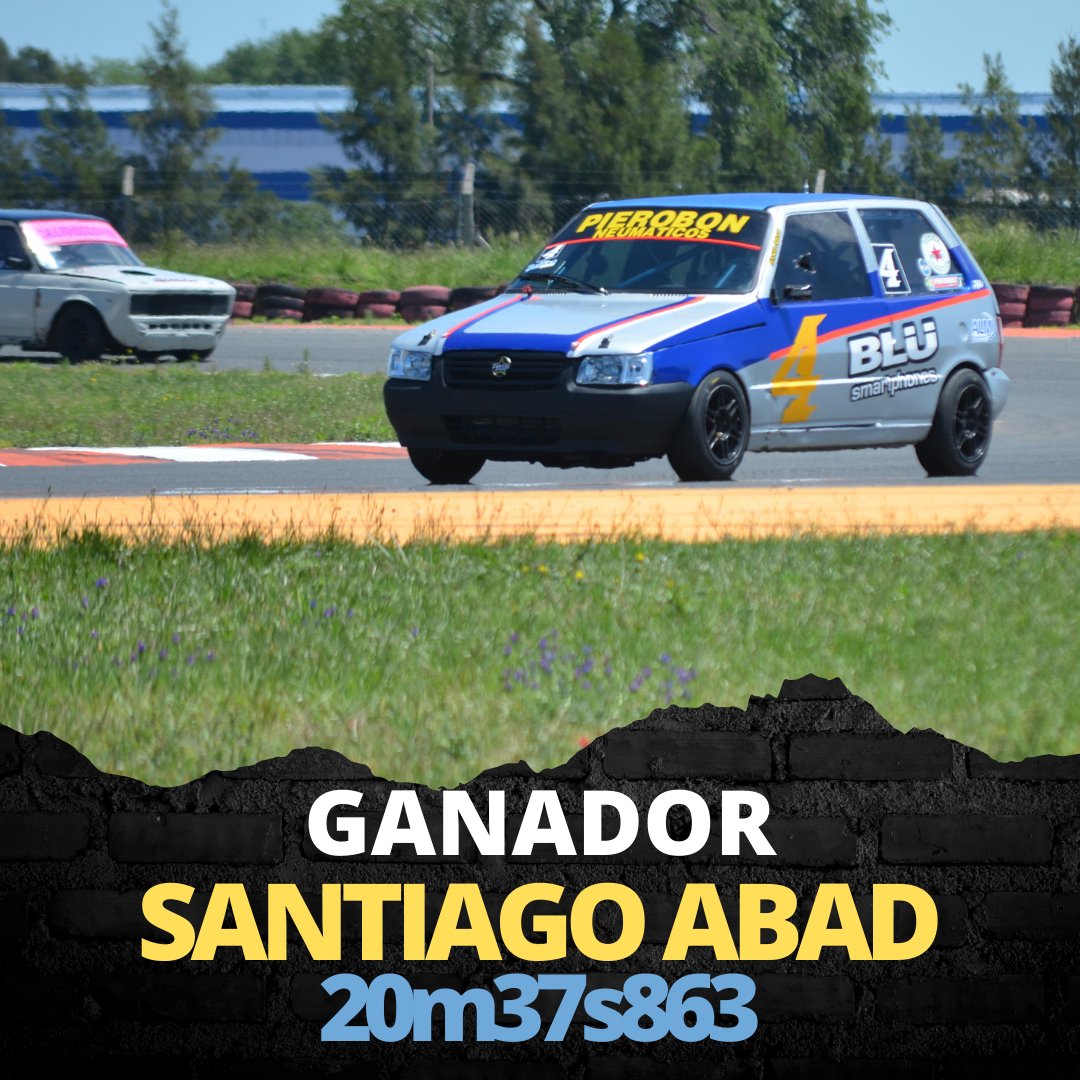 Agrupadas's tweet image. #Agrupadas #Monomarca: Santiago Abad dio otro paso positivo de cara a la batalla por el primer campeonato de la especialidad, dominando la final en #SanNicolás.