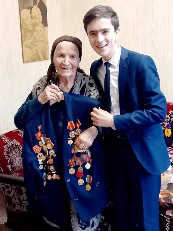 Congratulations on the 100th anniversary of the Tajik hero Nizamor Zarifova...

aks az sahifai SaidoSharifi