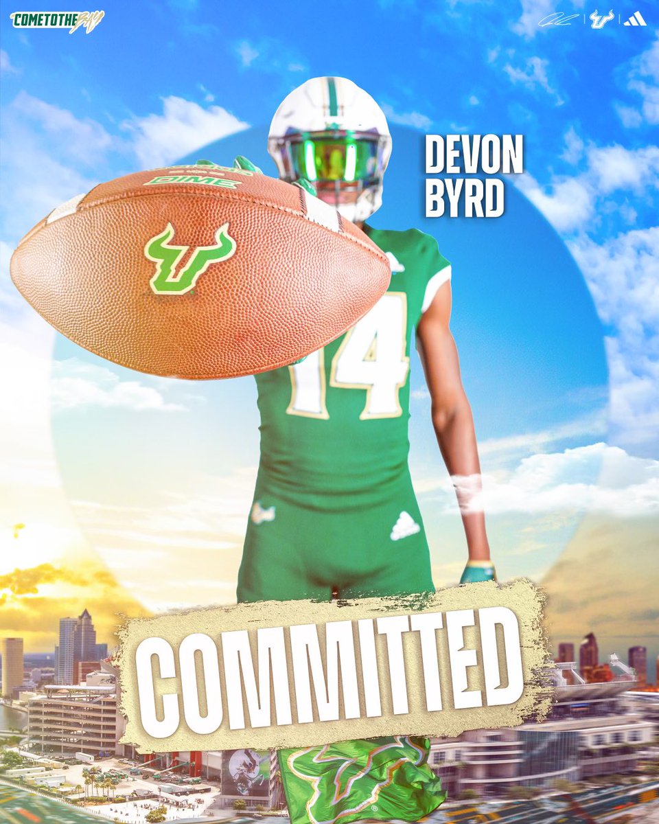 100%Committed🟢⚪️🤟🏾<a href="/JackDan55847282/">Jack Daniels</a> <a href="/CoachPart/">Ryan Partridge</a> <a href="/ToddOrlandoUSF/">Coach Todd Orlando</a> <a href="/CoachGolesh/">Alex Golesh</a>