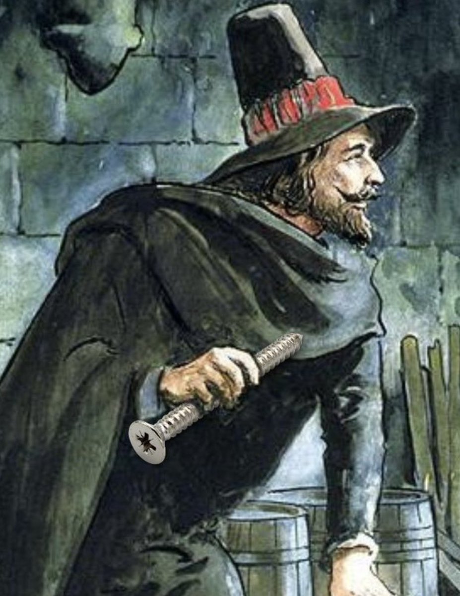 Happy Bonfire Night! Guy Fawkes’ plans may have been rusty, but our stainless steel range certainly isn’t!

Hat: *link not found*
Cloak: <a href="/vintedUK/">Vinted U.K.</a> 
Screw: gwr-fasteners.co.uk/pozi-countersu…