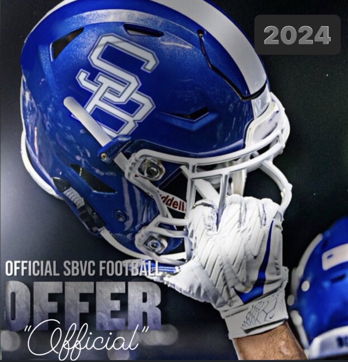 manasoli_1's tweet photo. After a good talk with @ItsCoachGriff I am blessed to receive my second offer from @SBVfootball @Coachkeg71 #WeAreSBVC #BestChanceJU #DeathValley #GoWolverines https://t.co/Qz2vDH3OW3