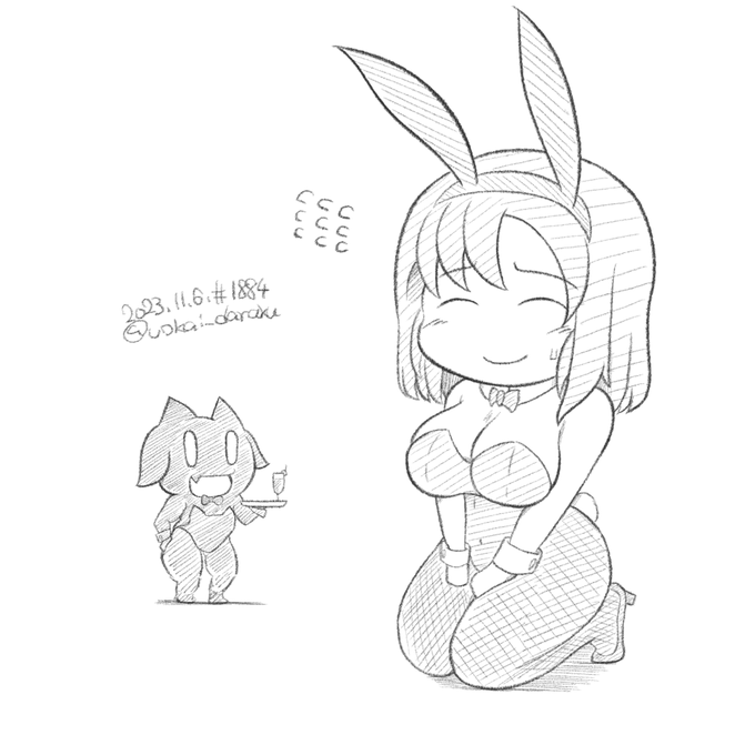 ラクガキおじさんの朝は早い。おはグレイス隊長。 