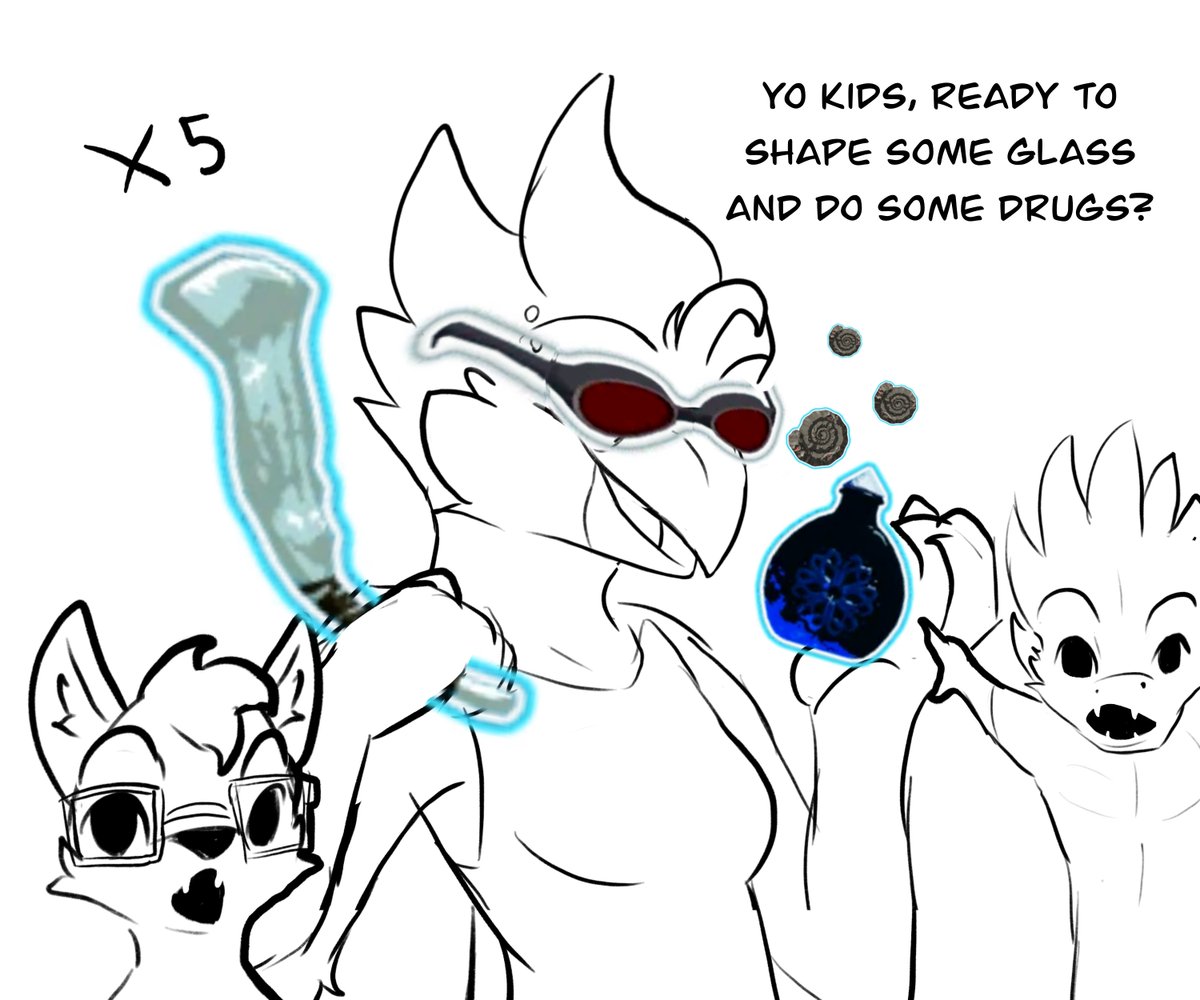 madbeakart's tweet photo. Ahem, just the average risk of rain run with
@BlepfirePhoenix  and @aRand0mFurry https://t.co/OLi1UNKiAI