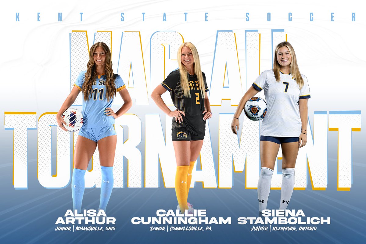 KentStSoccer's tweet photo. 𝘼𝙡𝙡-𝙏𝙤𝙪𝙧𝙣𝙖𝙢𝙚𝙣𝙩 𝙏𝙚𝙖𝙢

Congrats to our 3️⃣ all-tournament selections!

#GoFlashes https://t.co/VtkskpU8v2