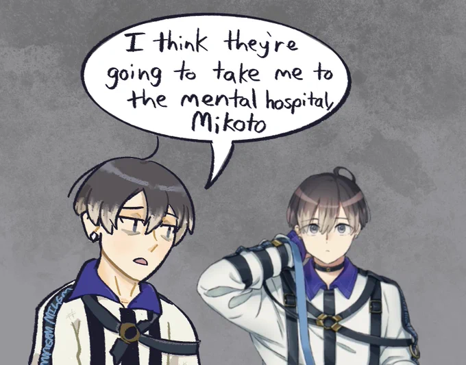 POV Mikoto goes dormant #milgram_fa 