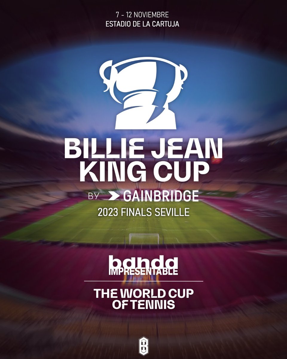 🎾🏆Billie Jean King Cup

Participaremos en la @billiejeankingcup en el @estadiolacartuja para animar cada partido.

Mucha suerte a todos los participantes y en especial a nuestras tenistas de <a href="/itftennis_es/">ITFTennis_es</a> ¡Vamos a pasarlo muy SUPERBRASS!! 💪🏻

#BJKCupFinals