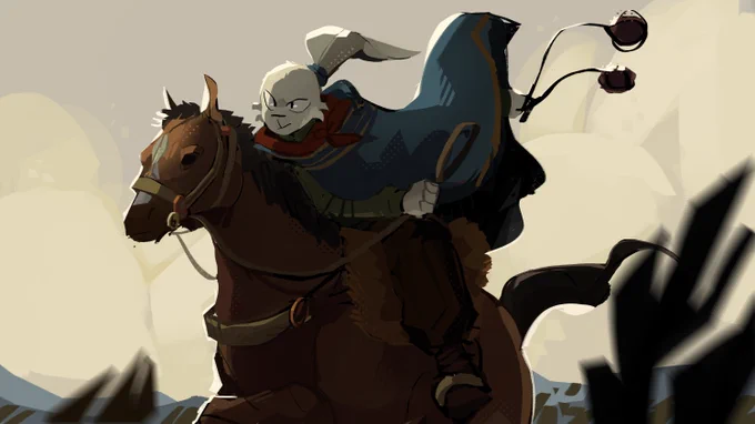 i see your cowboy leo's and raise you gaucho usagi #leosagi #rottmnt