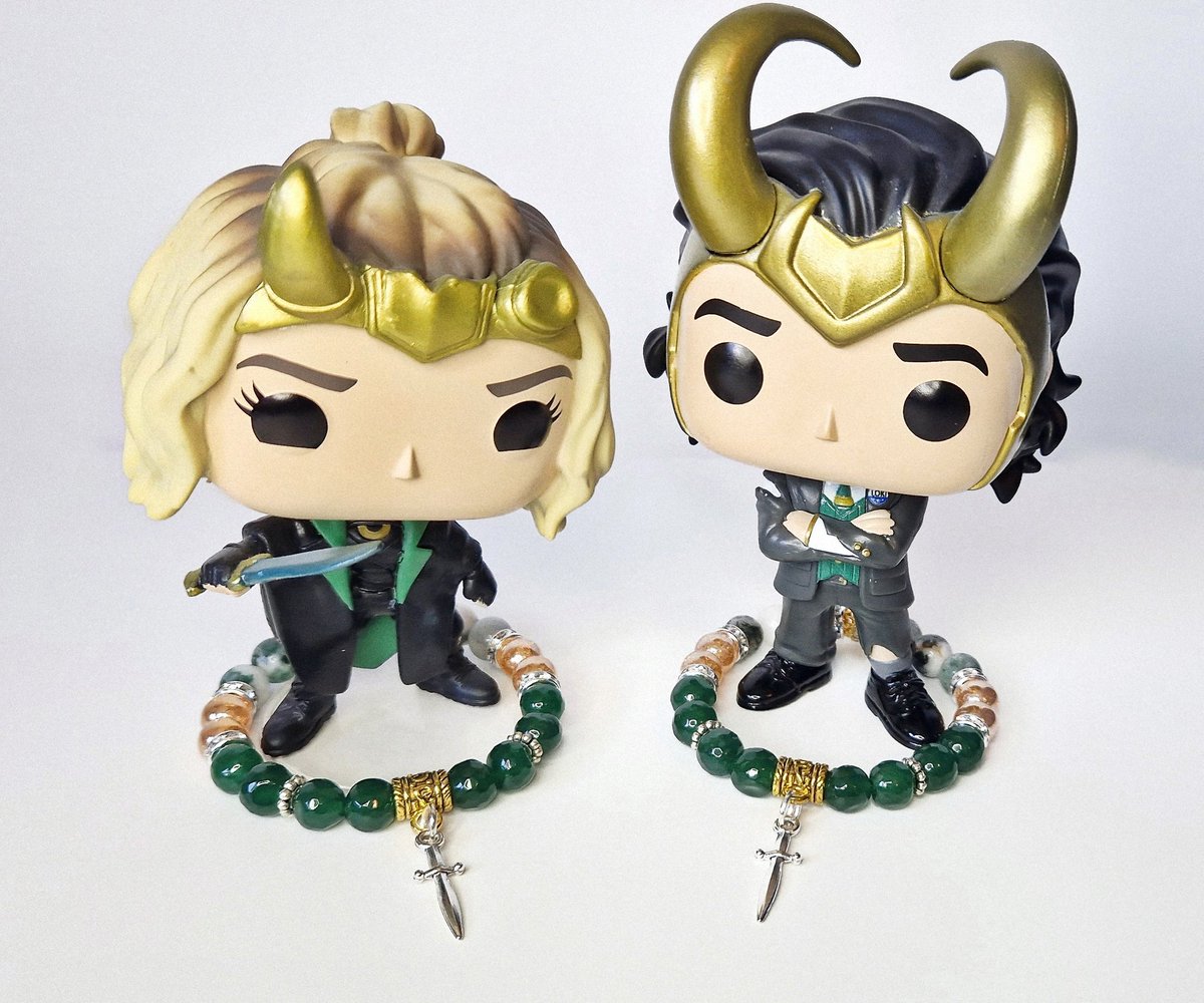 m_charmed's tweet photo. Loki bracelets available ✨️ 
https://t.co/rSeS9jn7QW 
This link provides a 20% off discount using the christmas code 💚 #Loki https://t.co/kUR7DpTATQ